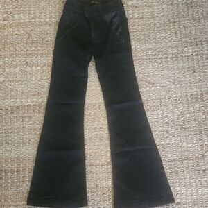 Express Black Flare & Wide Leg Jeans